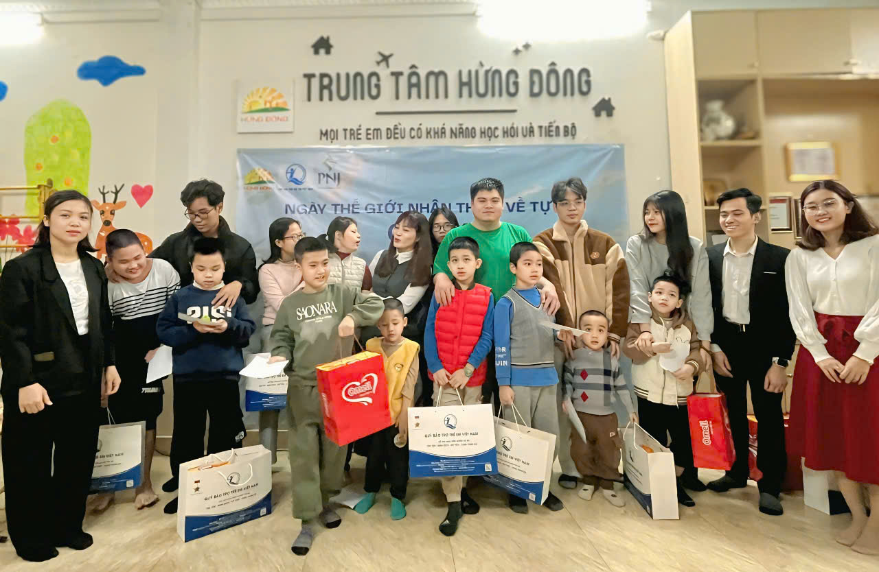 HƯỞNG ỨNG NGÀY THẾ GIỚI NHẬN THỨC VỀ TỰ KỶ 02/04